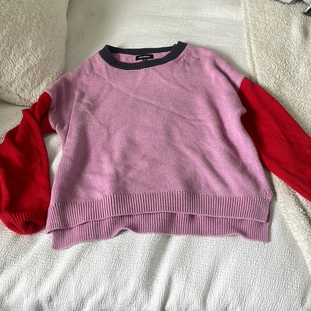 Color Block Sweater
